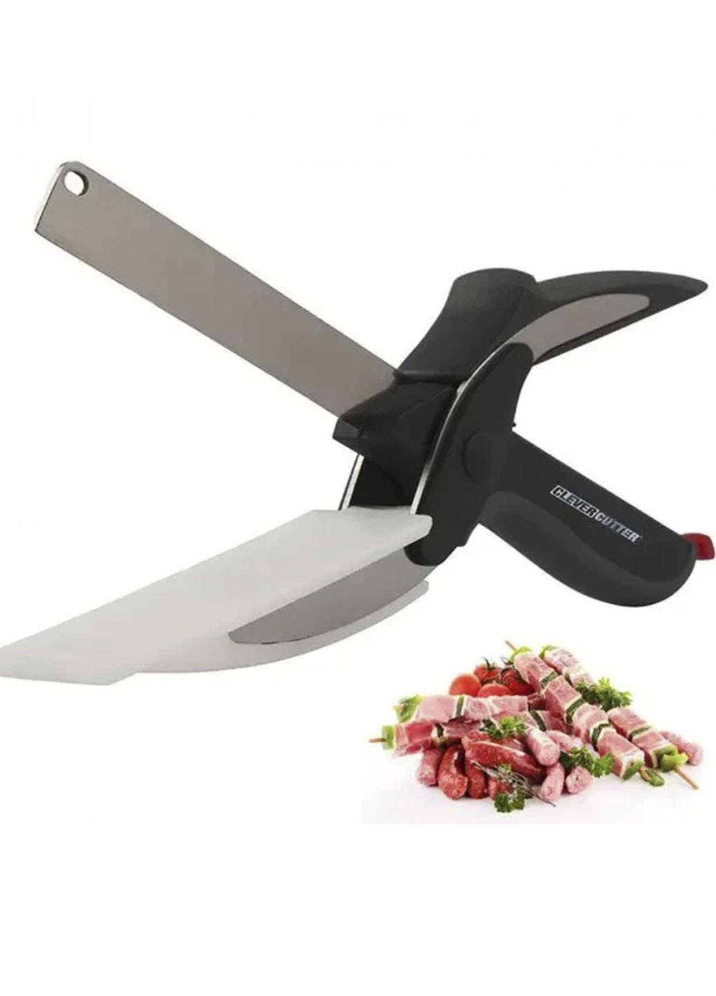 Універсальні кухонні ножиці Clever cutter Ніж-ножиці 3в1 XO (253878146)