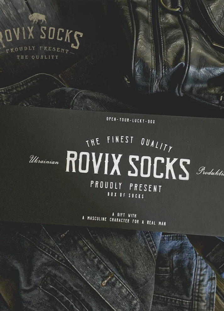 Набір чоловічих шкарпеток 20 пар, Асорті (4 кольори), класичні, 39-42 Rovix класична довжина (253189040)