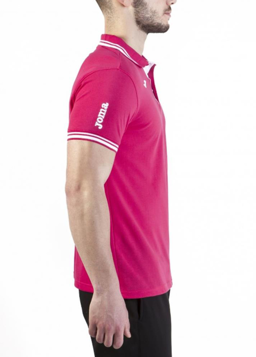 Розовая футболка-поло 3007s13.51 для мужчин Joma с логотипом