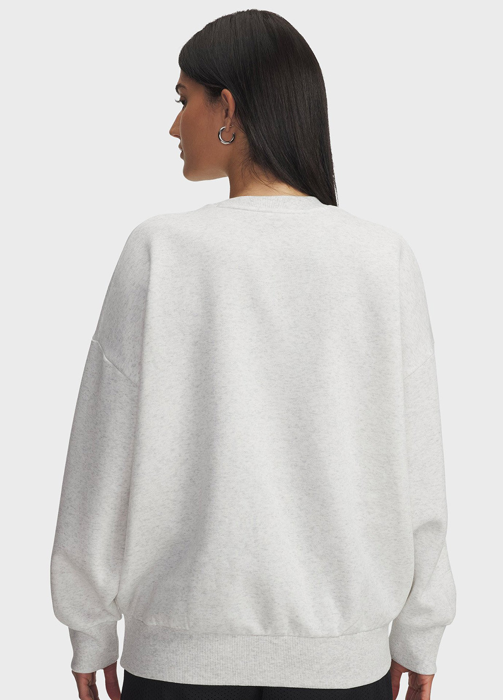 Серый свитшот Under Armour меланж вышивка (361270878)