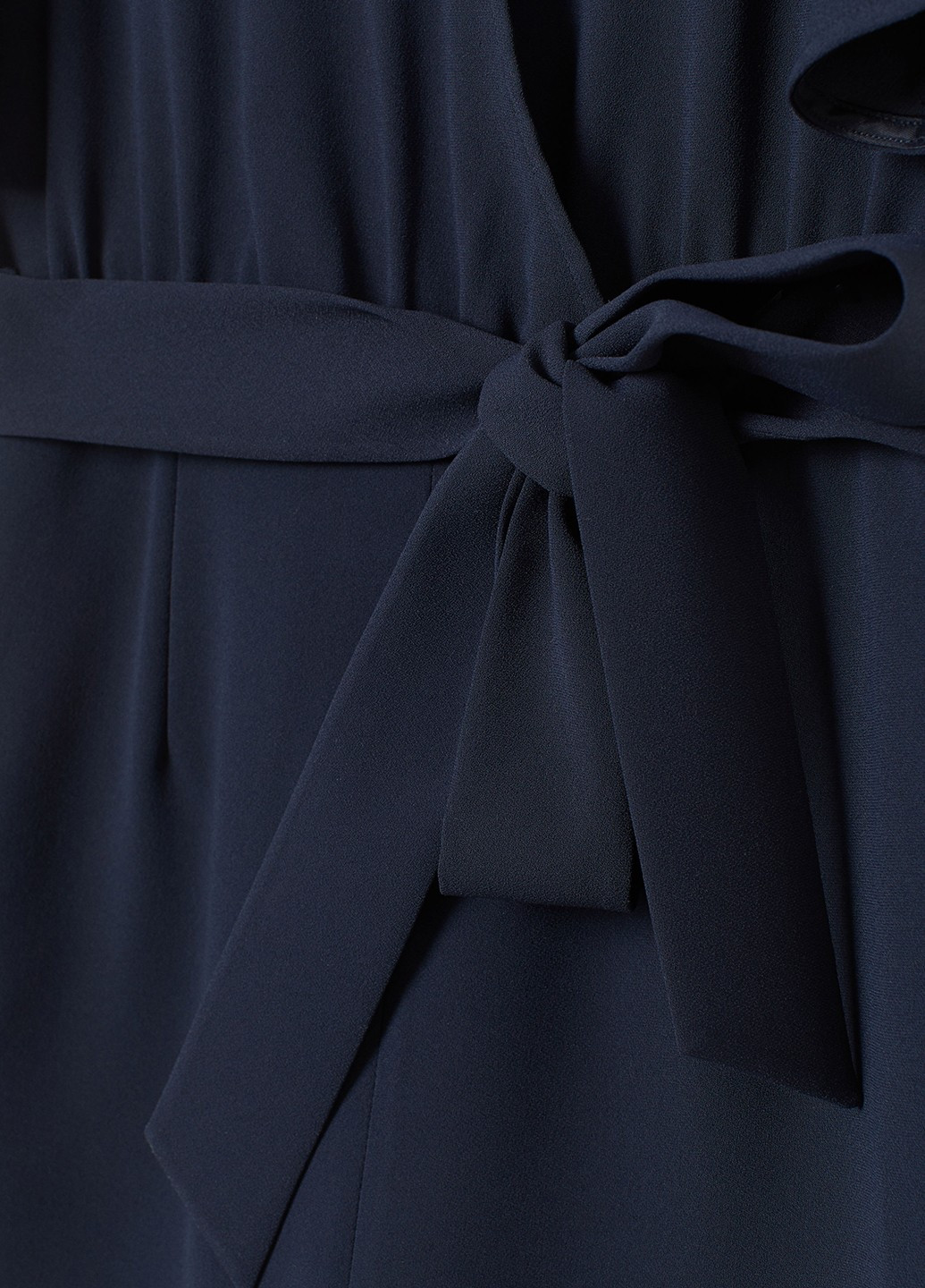 Комбинезон H&M однотонный тёмно-синий кэжуал
