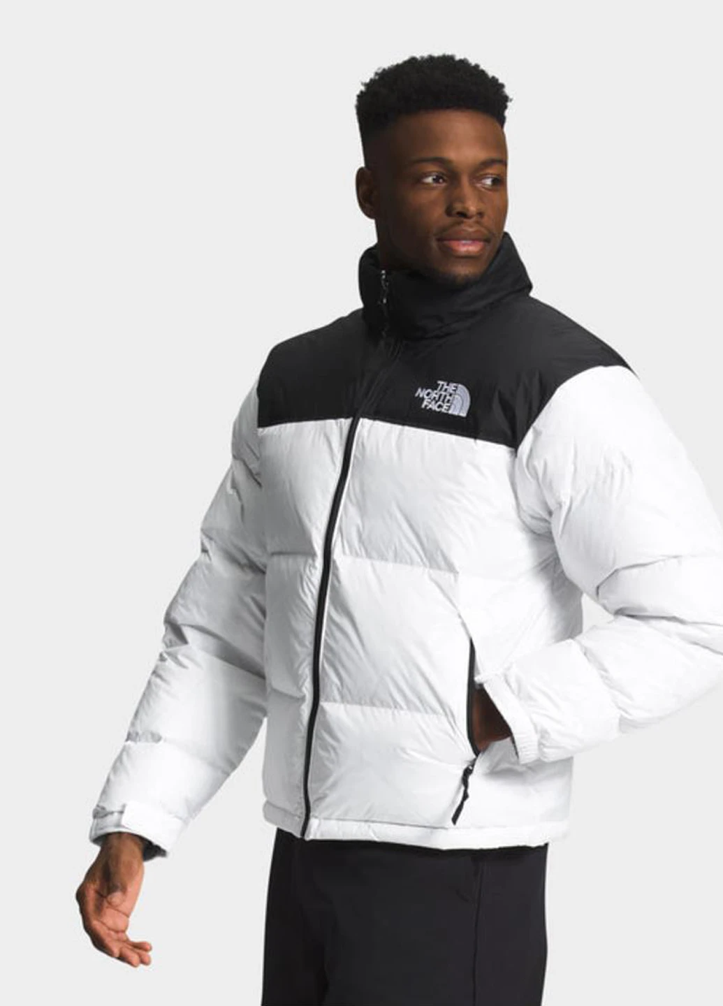 Чорно-біла зимня куртка nf0a3c8dla9 The North Face 1996 Retro Nuptse
