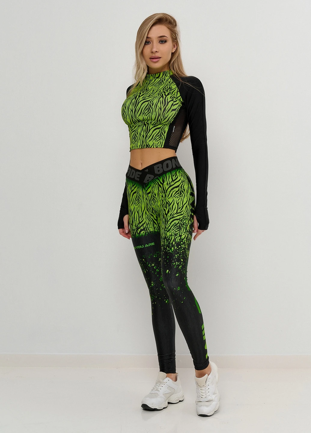 Укороченный Рашгард Bona Fide Rashguard Move Up Tiger Lily (251707953)