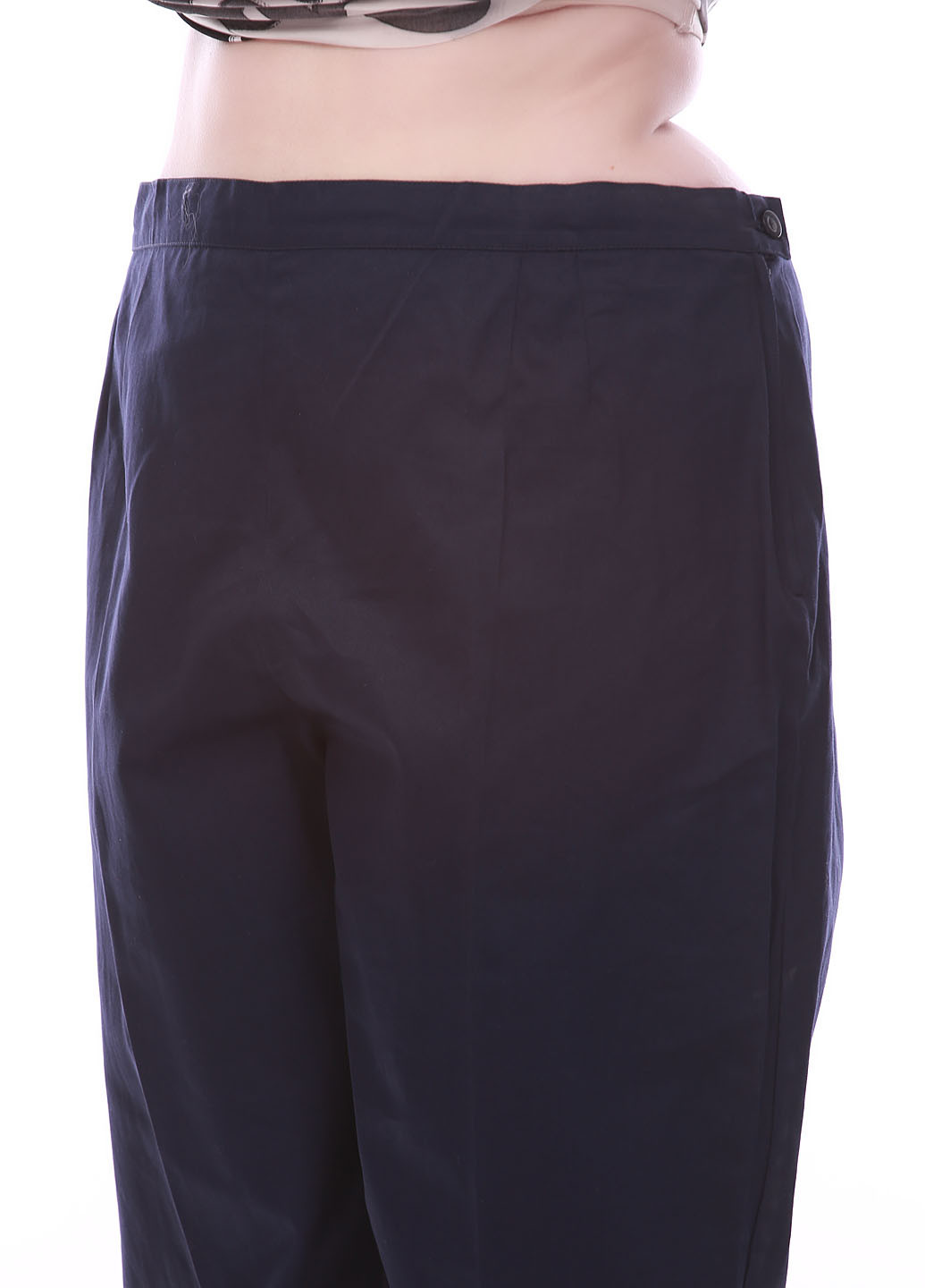 Темно-синие кэжуал демисезонные брюки Persona