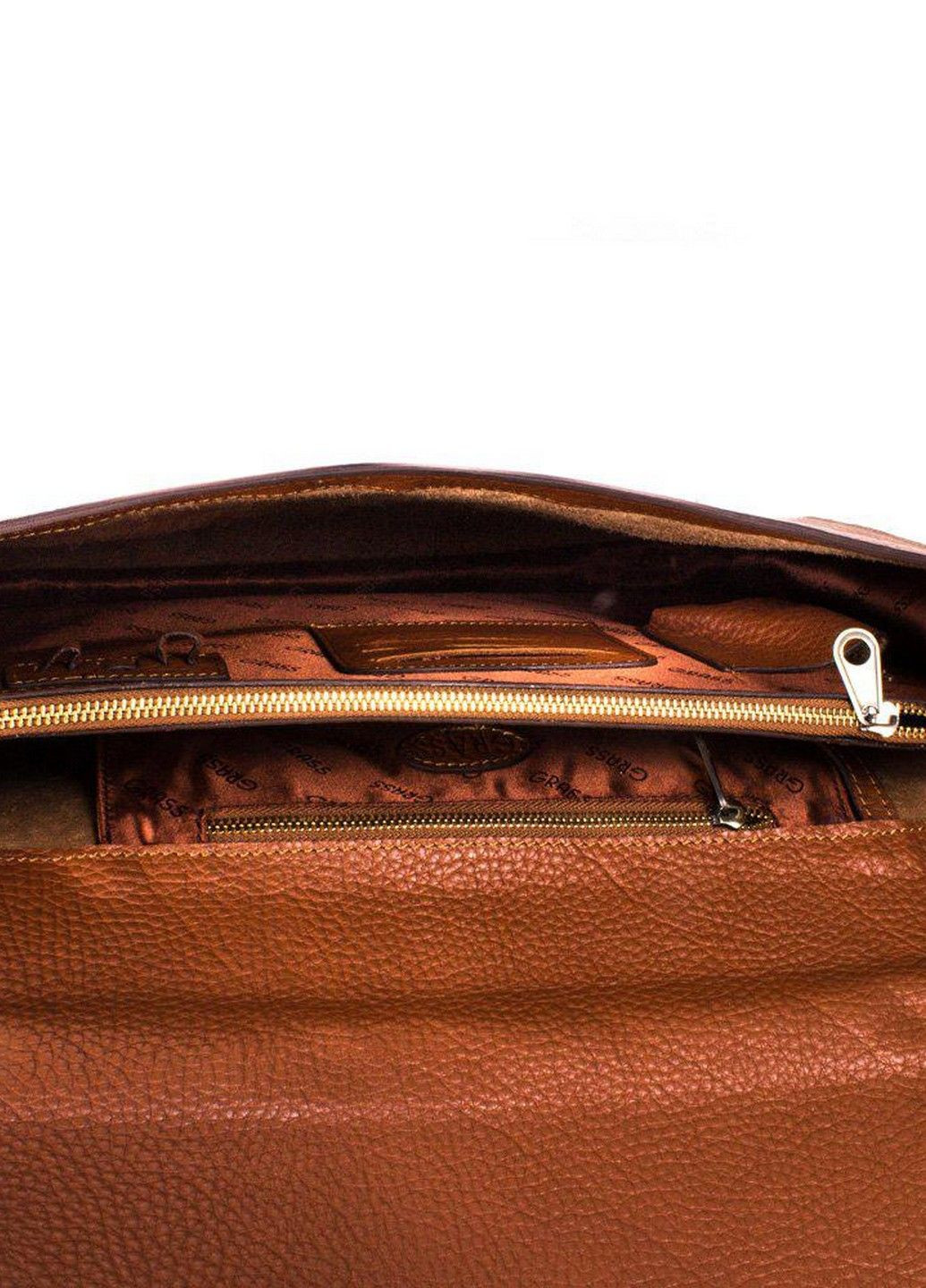 Кожаный портфель 42х32х9,5 см Grass (202298752)