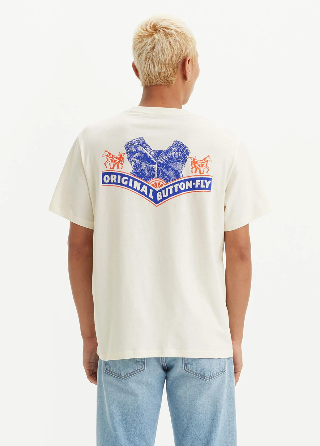 Молочна футболка Levi's