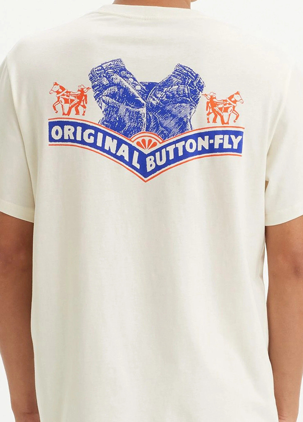 Молочна футболка Levi's