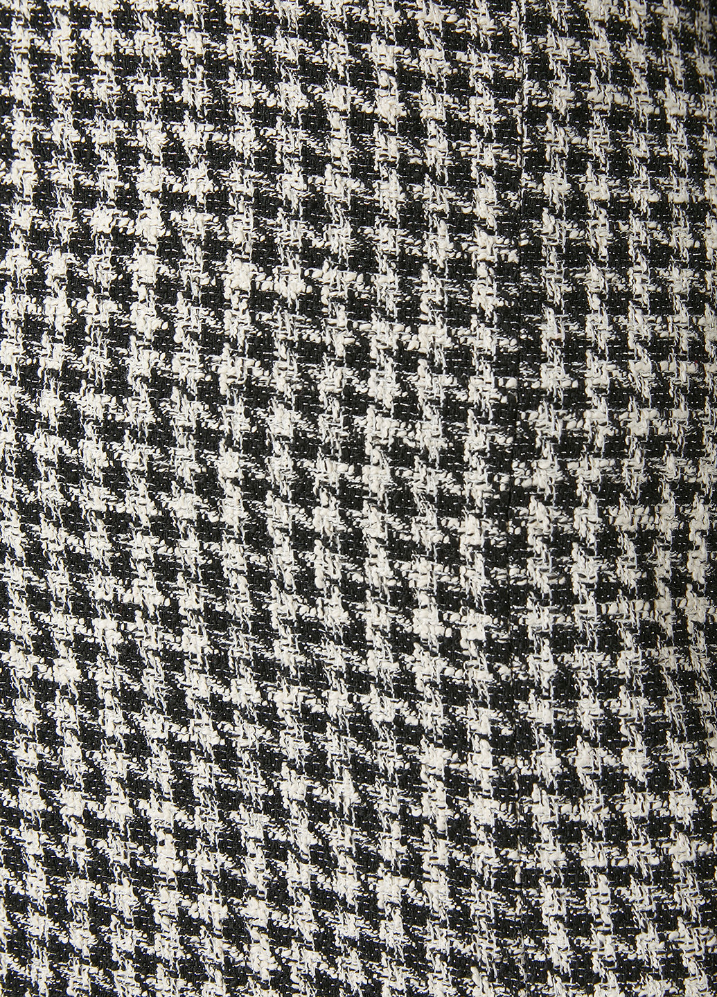 Черно-белая кэжуал с узором гусиная лапка юбка KOTON