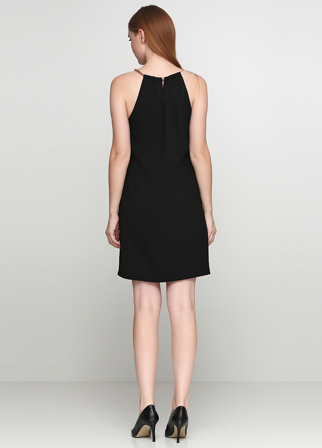 Черное коктейльное платье Guess by Marciano однотонное