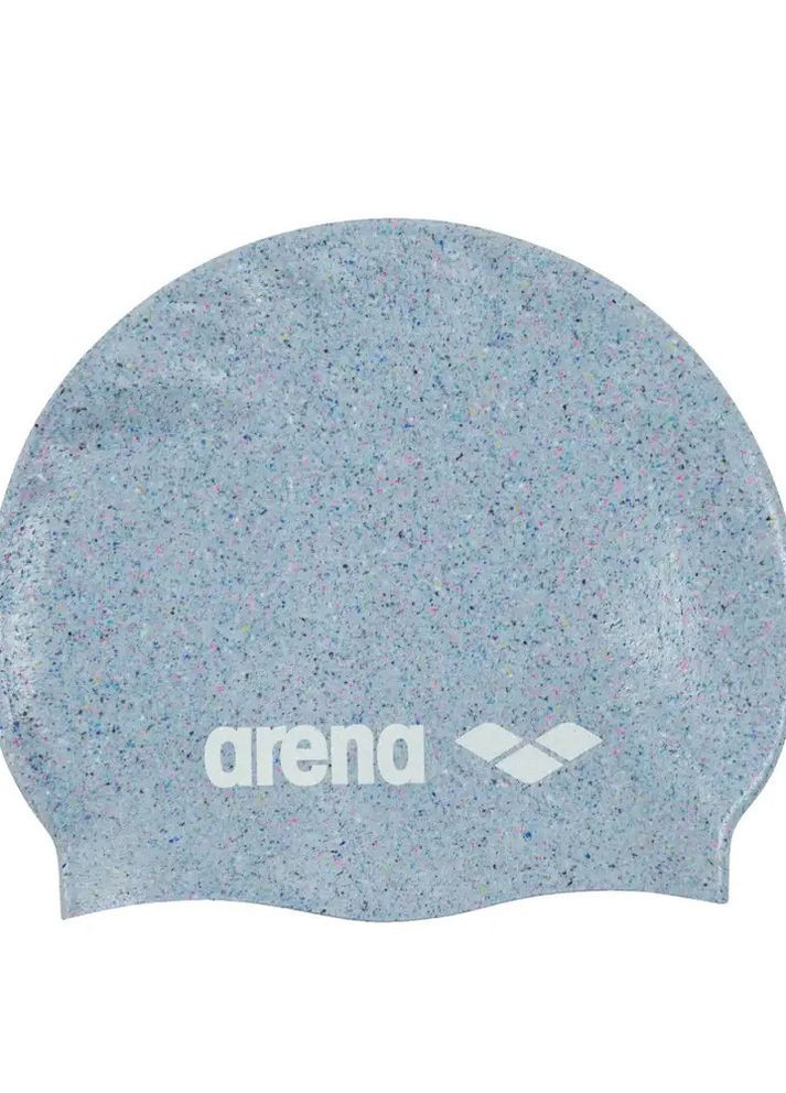 Шапка для плавания SILICONE CAP серый, мульти unisex OSFM Arena (261765864)