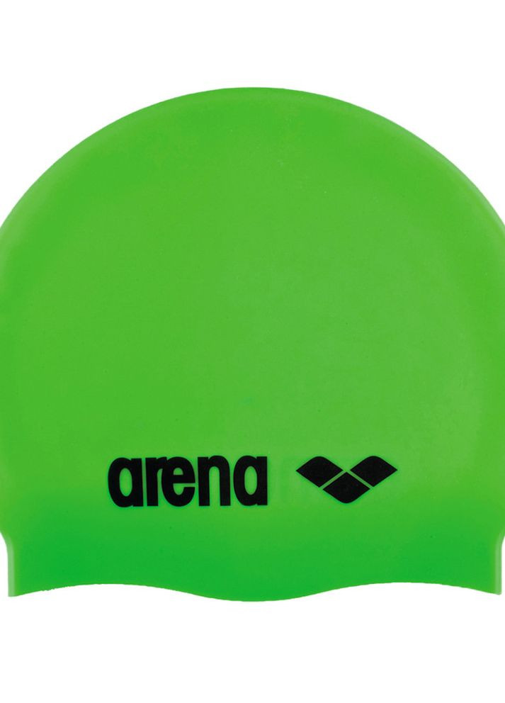 Шапка для плавания CLASSIC SILICONE JR зеленый детский OSFM Arena (261766371)
