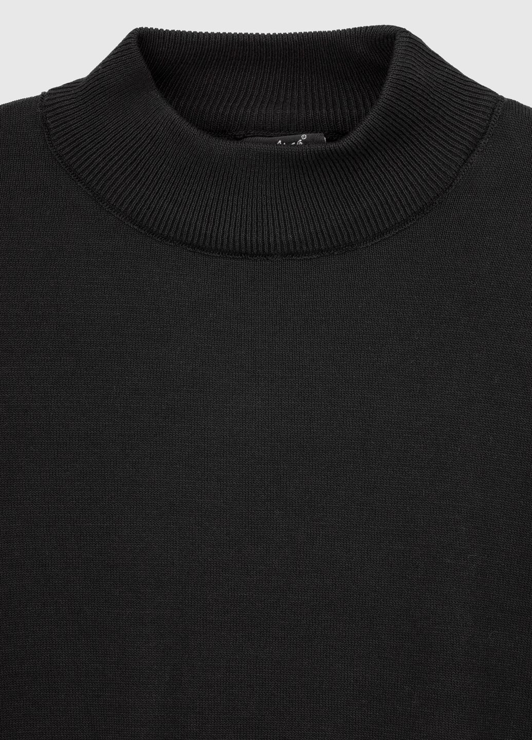 Черный демисезонный свитер Figo
