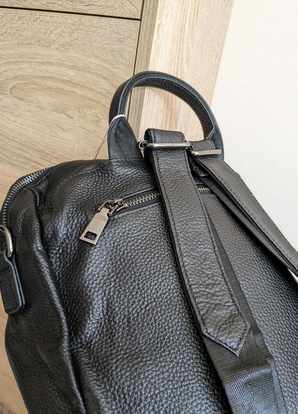 Шкіряний рюкзак-сумка для формату А4 Vishnya (261564785)