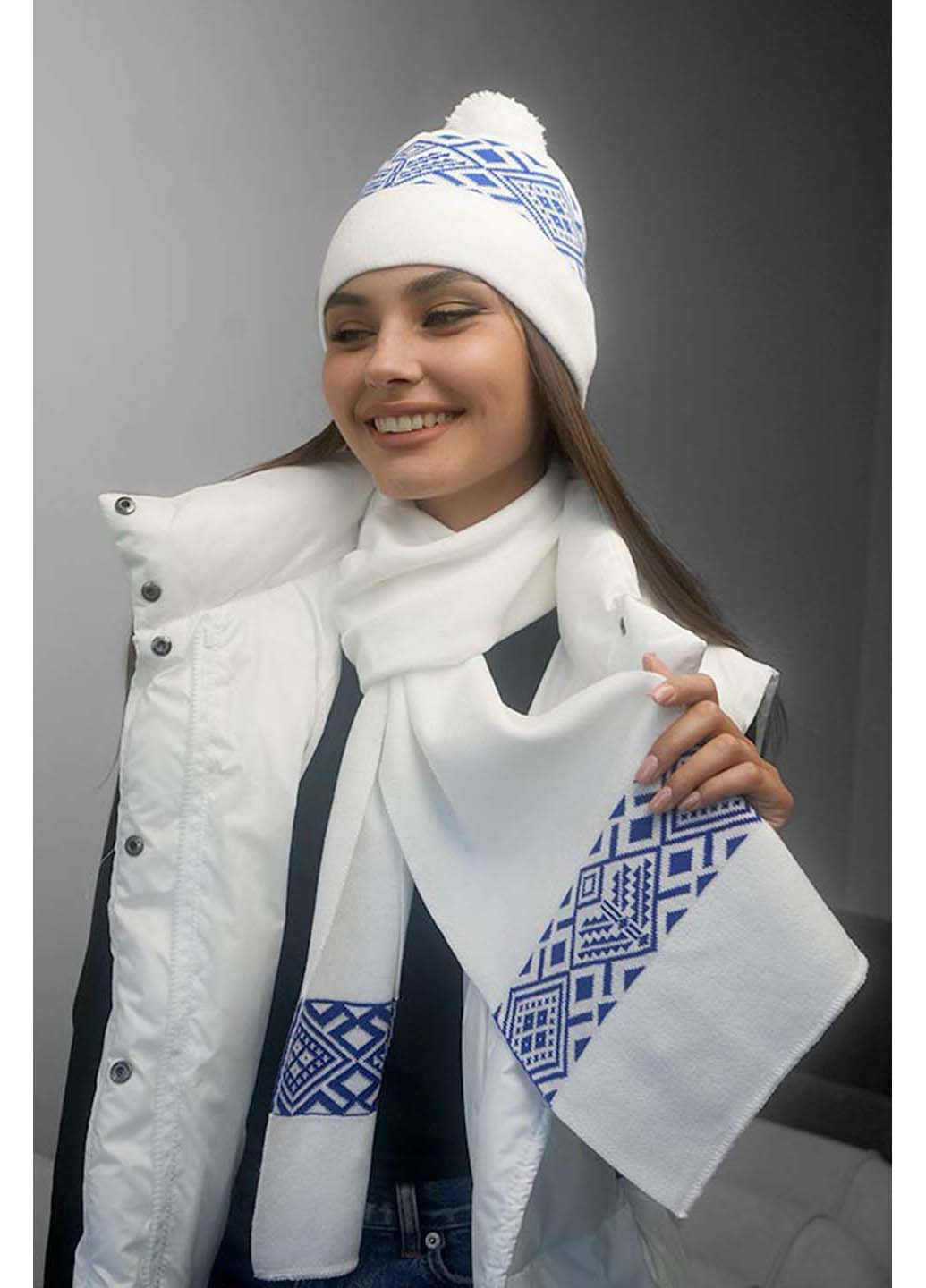 Комплект (шапка, шарф) Braxton skier (261696483)