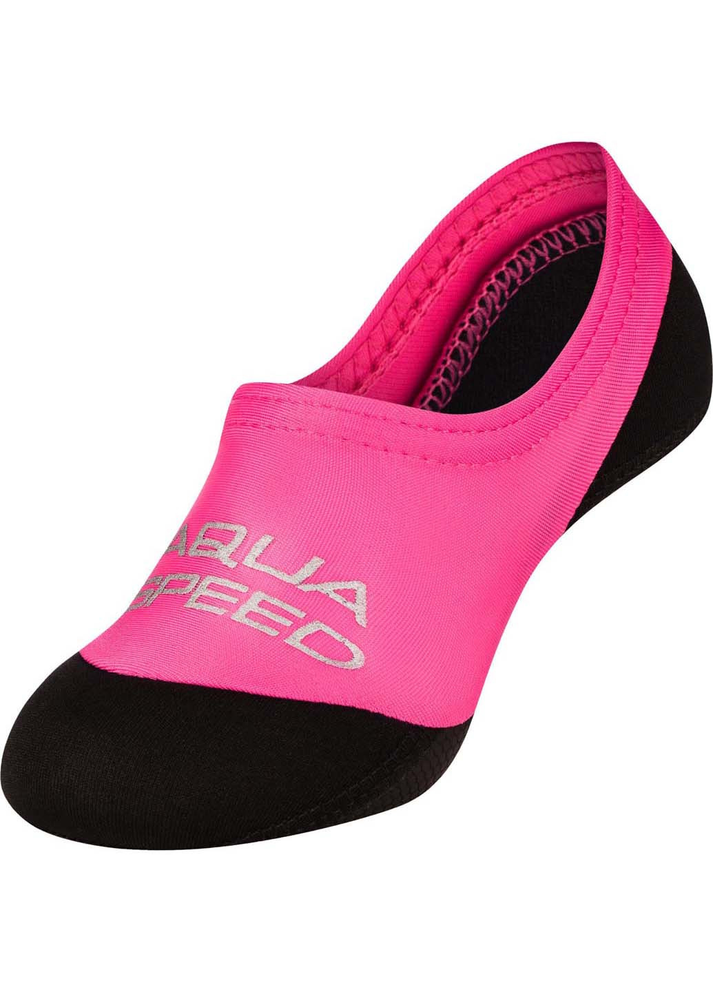 Шкарпетки для басейну NEO SOCKS 6099 чорний, рожевий дитячі 20-21 Aqua Speed (261765934)