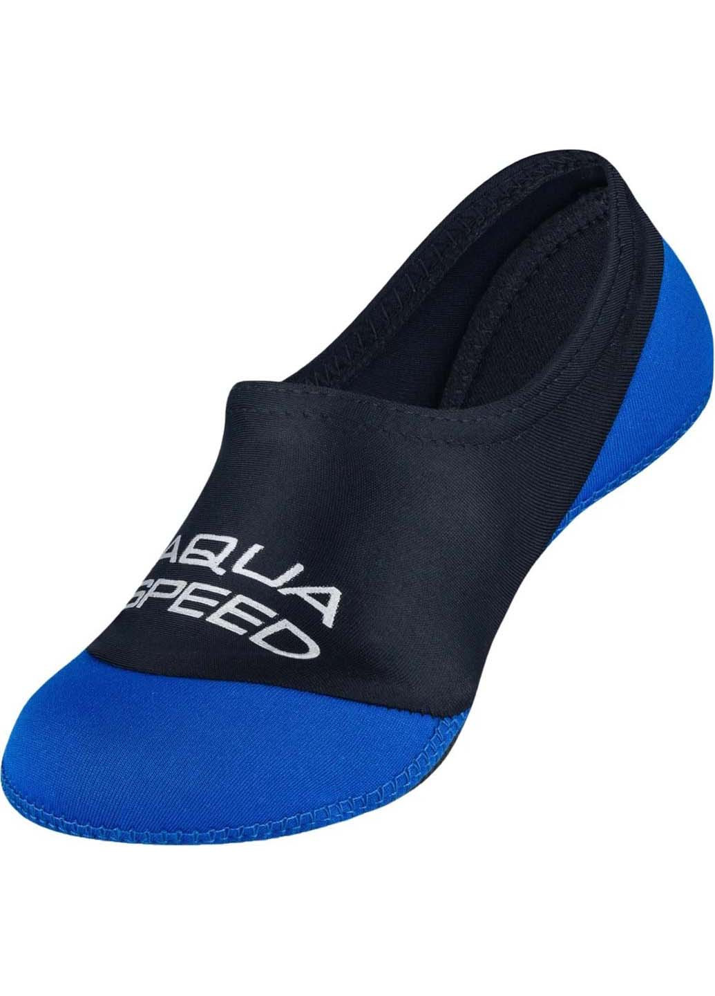 Шкарпетки для басейну NEO SOCKS 7367 чорний, синій дитячі 20-21 Aqua Speed (261765932)