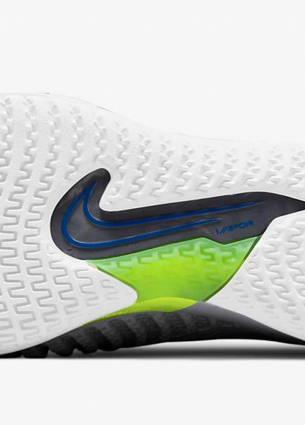 Сірі всесезон кросівки чоловічі react vapor nxt clay (46) 12 Nike
