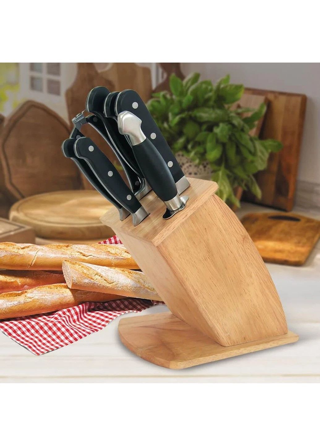 Набор кухонных ножей MR-1423 8 предметов комбинированные, Maestro комбинированные,
