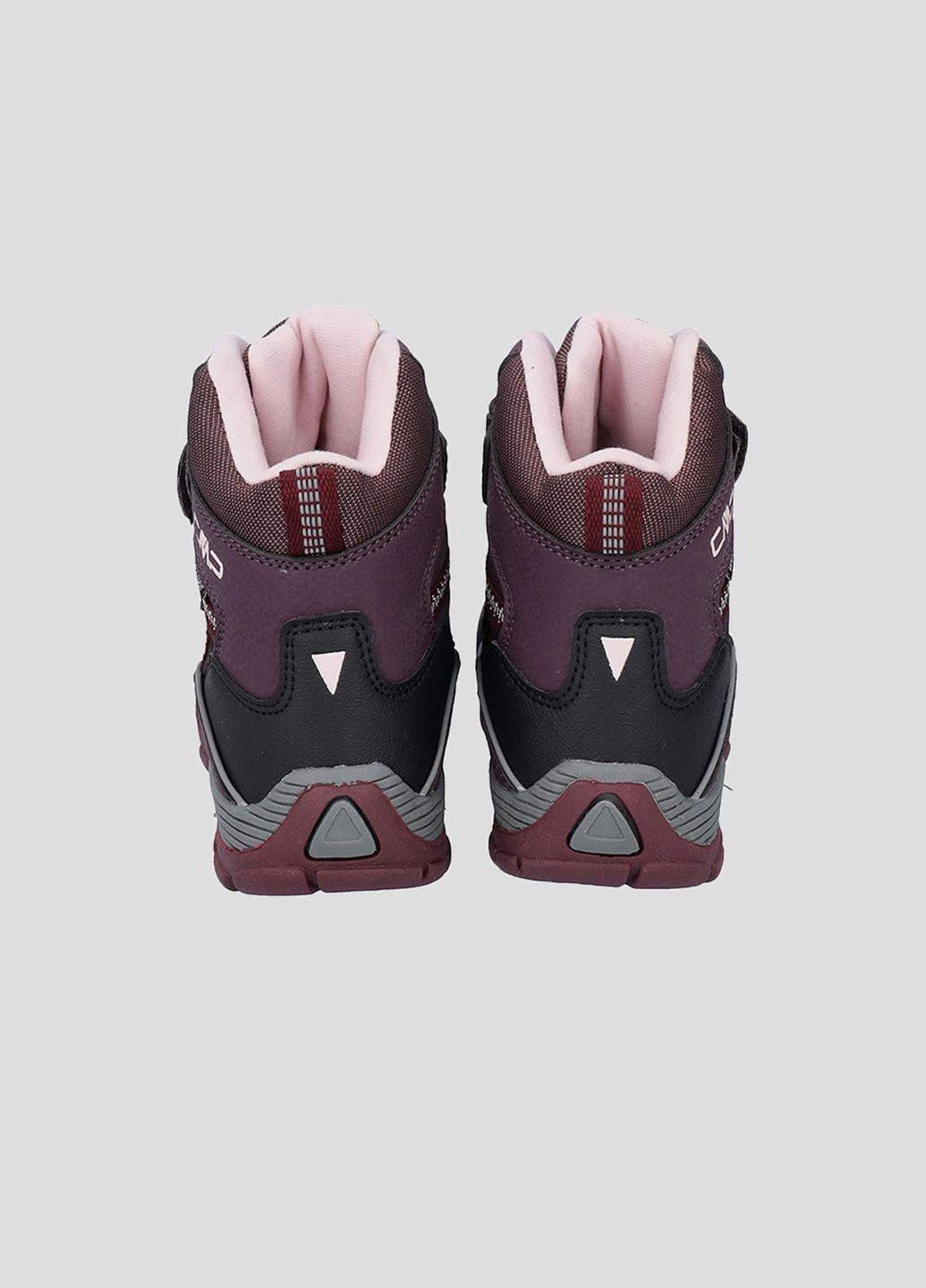 Фиолетовые спортивные осенние фиолетовые ботинки на флисе kids pyry snow boot wp CMP
