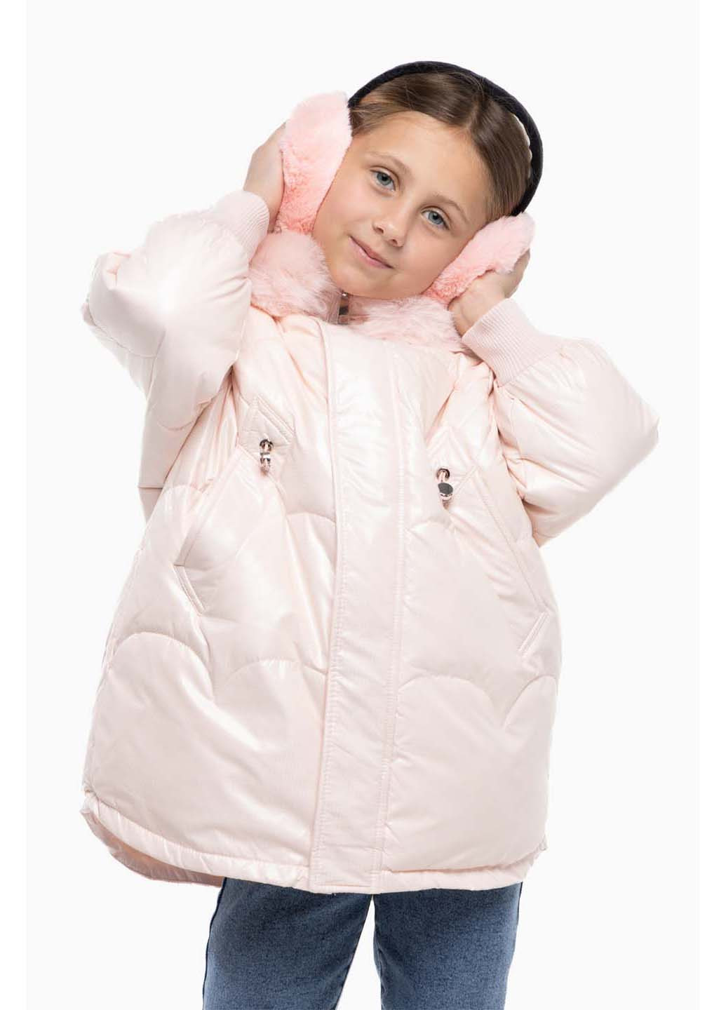 Рожева демісезонна куртка XZKAMI