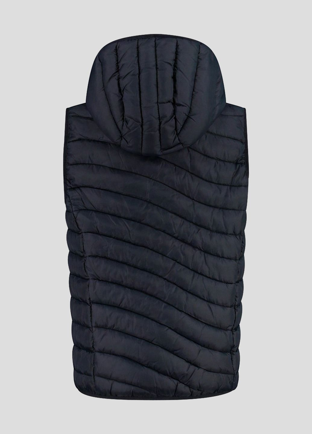 Темно-синий утепленный жилет Kid Vest Fix Hood CMP (261851439)