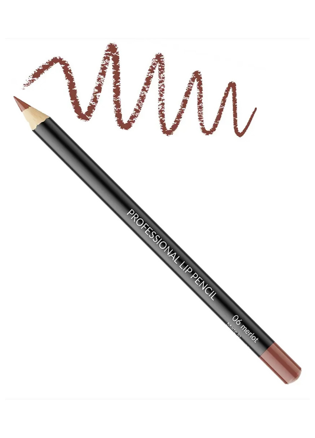 Карандаш для губ Lip Pencil Professional № 06 merlot Vipera (261926392)