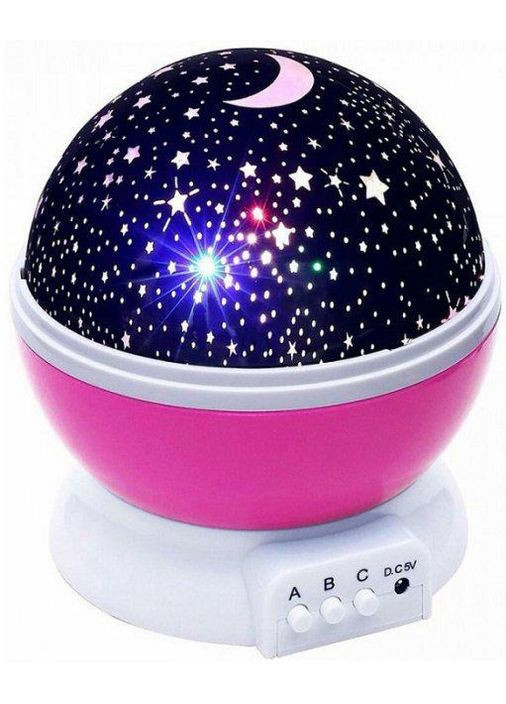 Ночник детский проектор звездное небо SmartUS Star Master Pink No Brand (261855588)