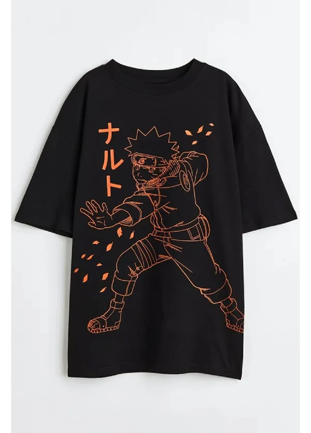 Черная демисезонная футболка H&M