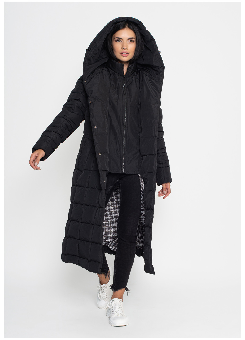 Чорний зимній Пуховик аляска Vicco