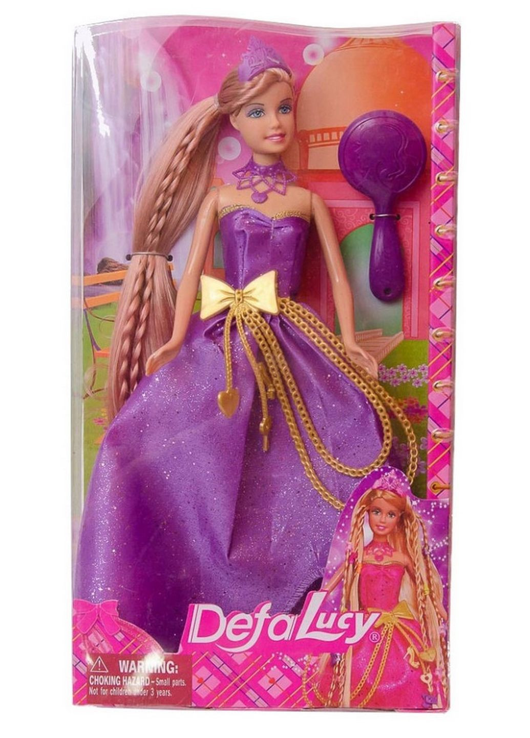 Лялька "Defa Lucy" 8195 (Фіолетова сукня) Bambi (262085080)