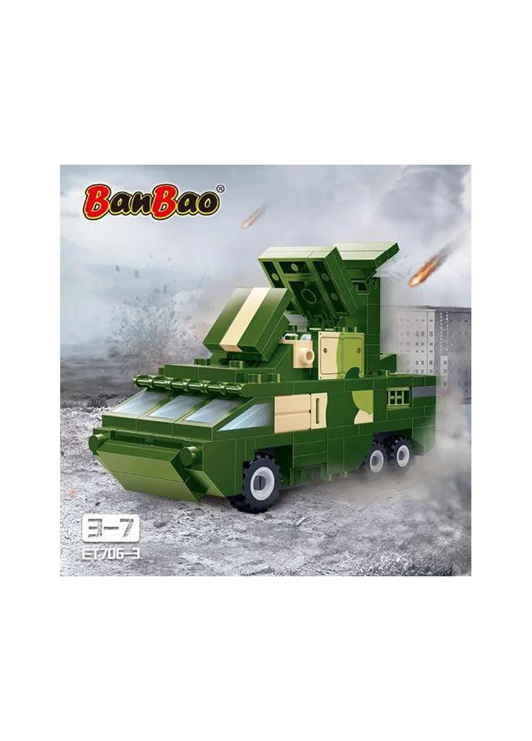 Конструктор Армия Разведывательный центр ET706-3 Banbao (261995020)