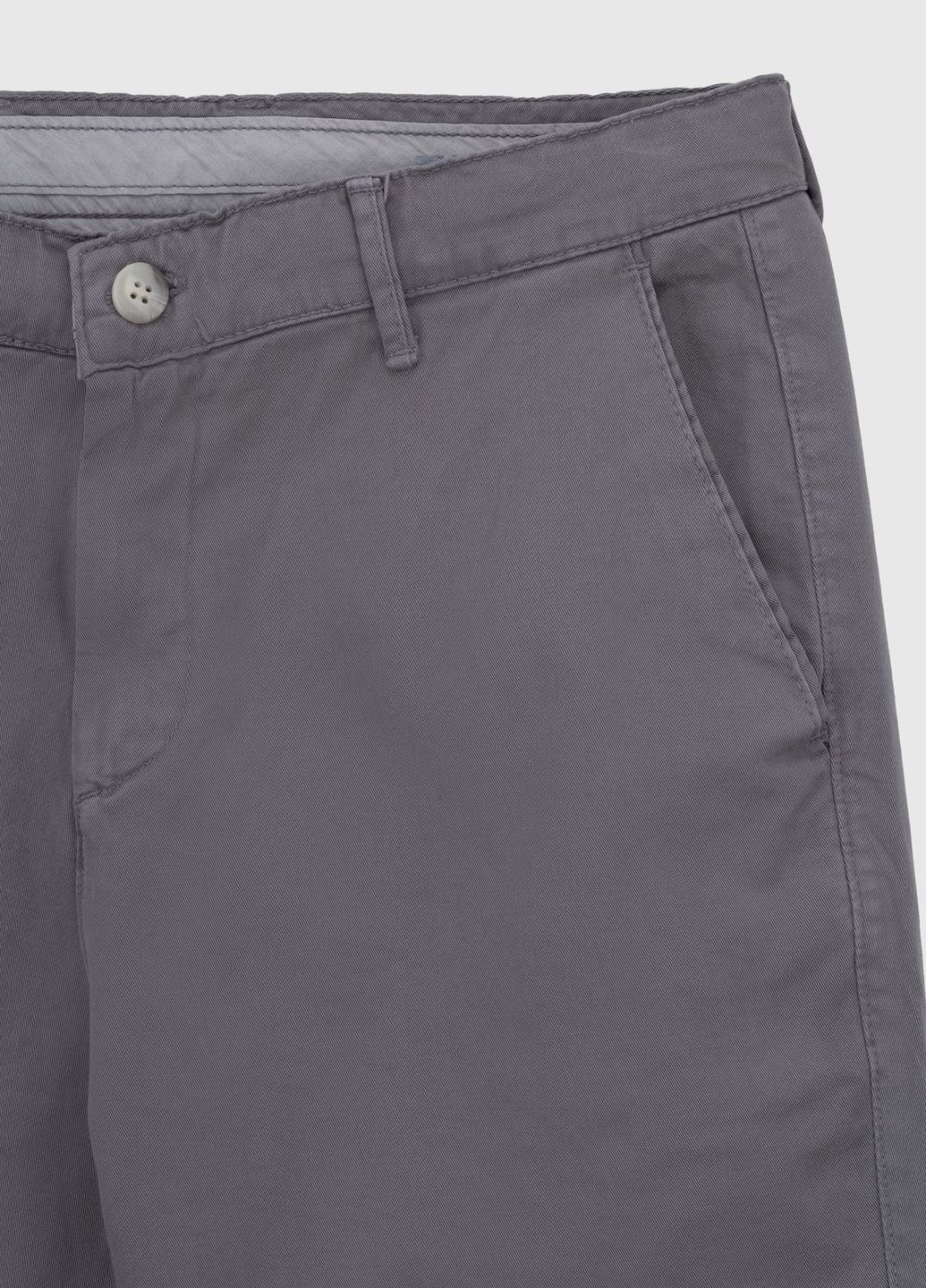 Серые повседневный демисезонные брюки Figo