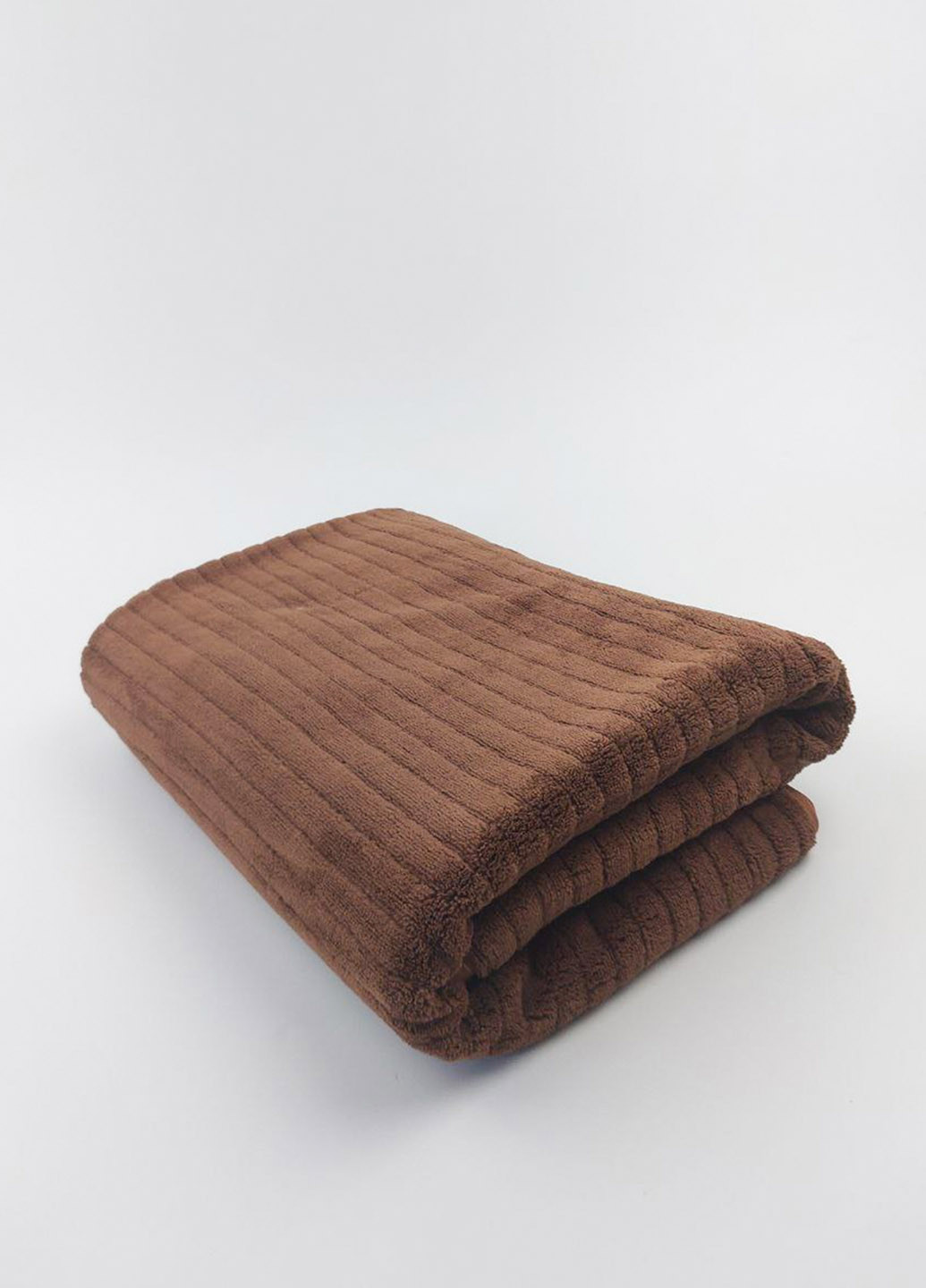 Homedec полотенце банное микрофибра 140х70 см однотонный коричневый производство - Турция