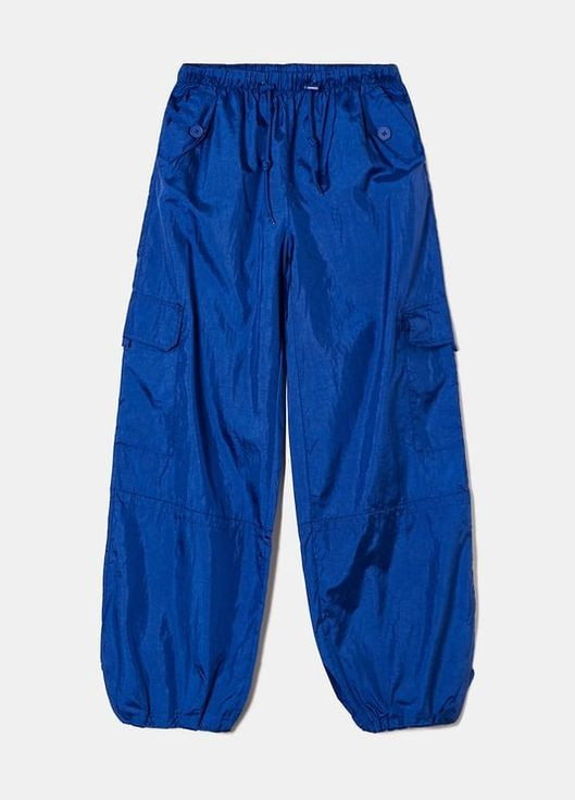 Синие кэжуал летние брюки Tally Weijl