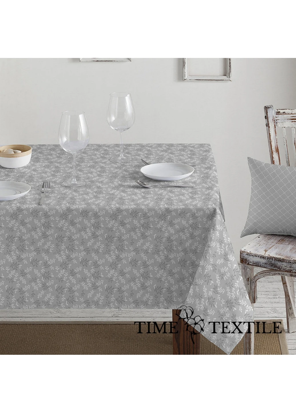 Скатерть влагоотталкивающая 140x220 см Time Textile (262082177)