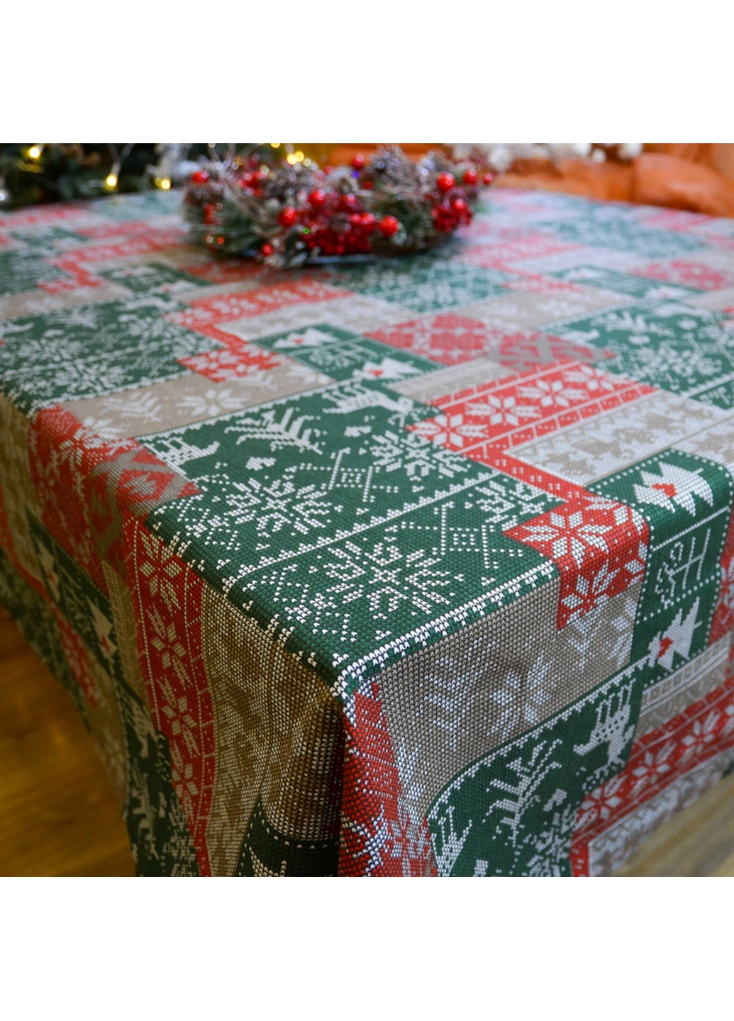 Скатерть влагоотталкивающая 100x140 см Time Textile (262082280)