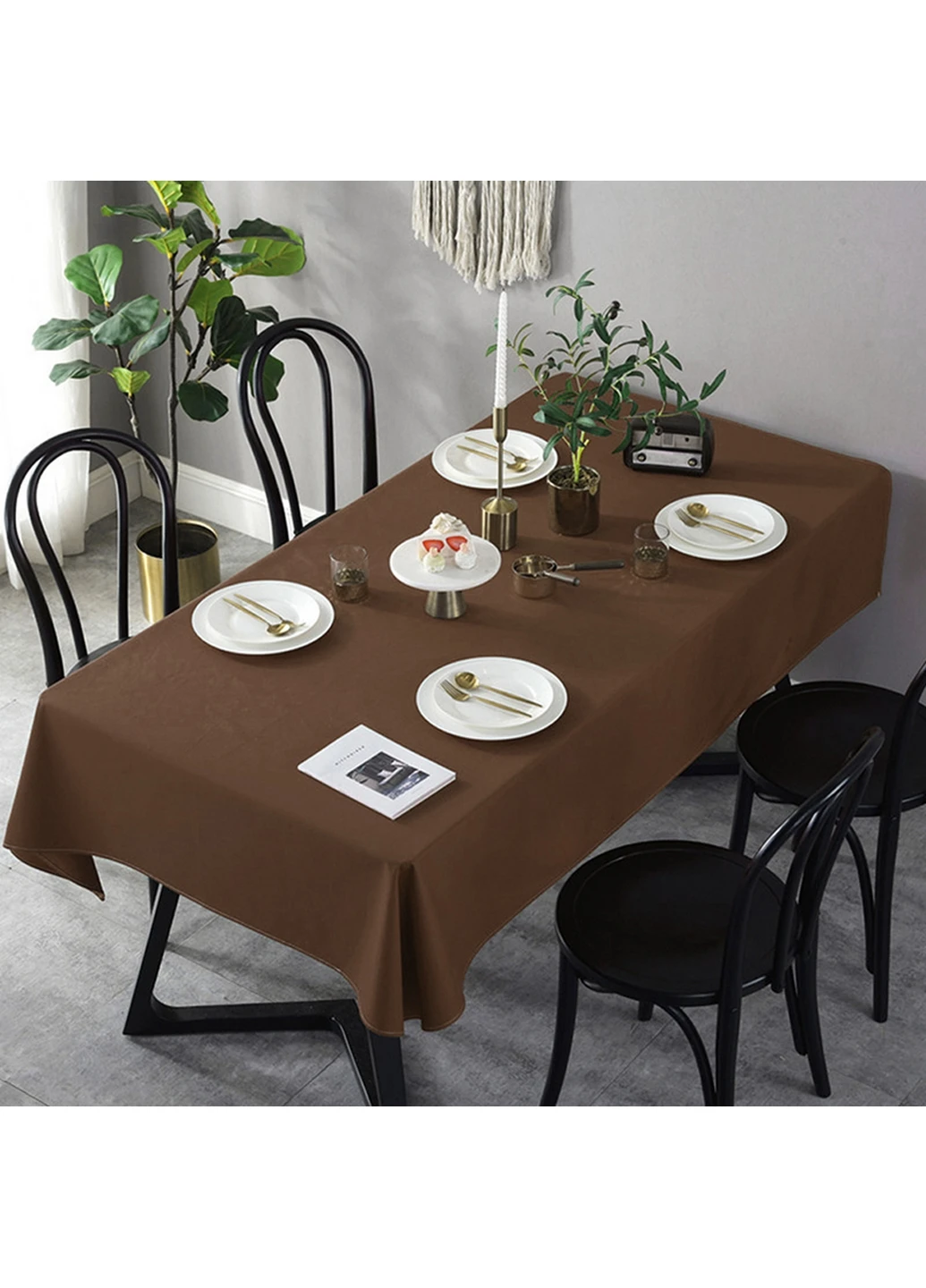 Скатертина вологовідштовхувальна 140x220 см Time Textile (262082142)
