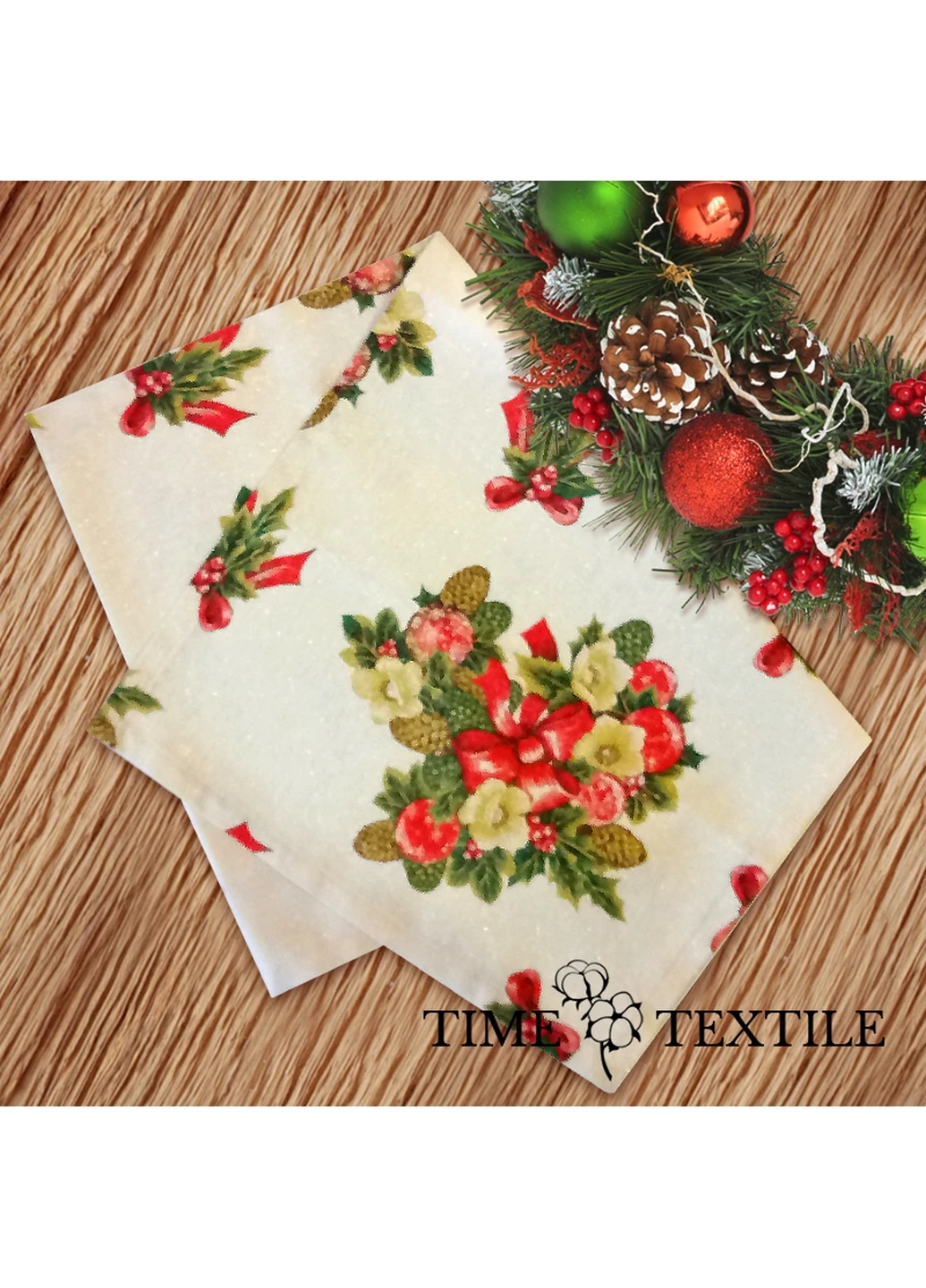Доріжка-ранер на стіл 40х130 см Time Textile (262084528)