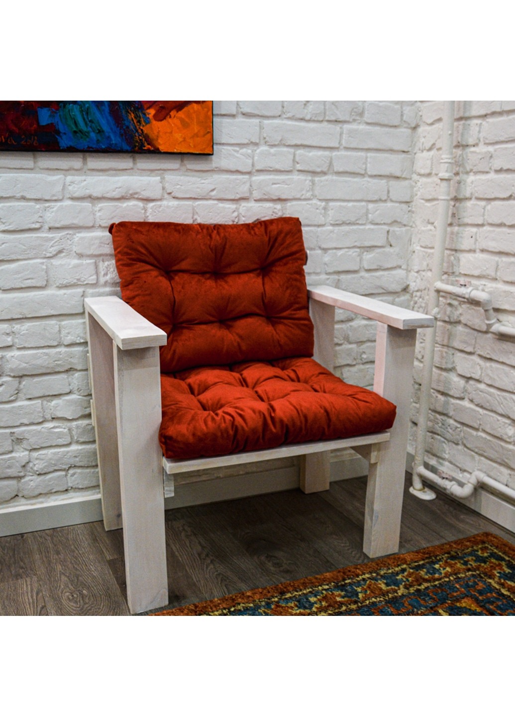 Подушка для садовой мебели 60х60 см Time Textile (262083802)
