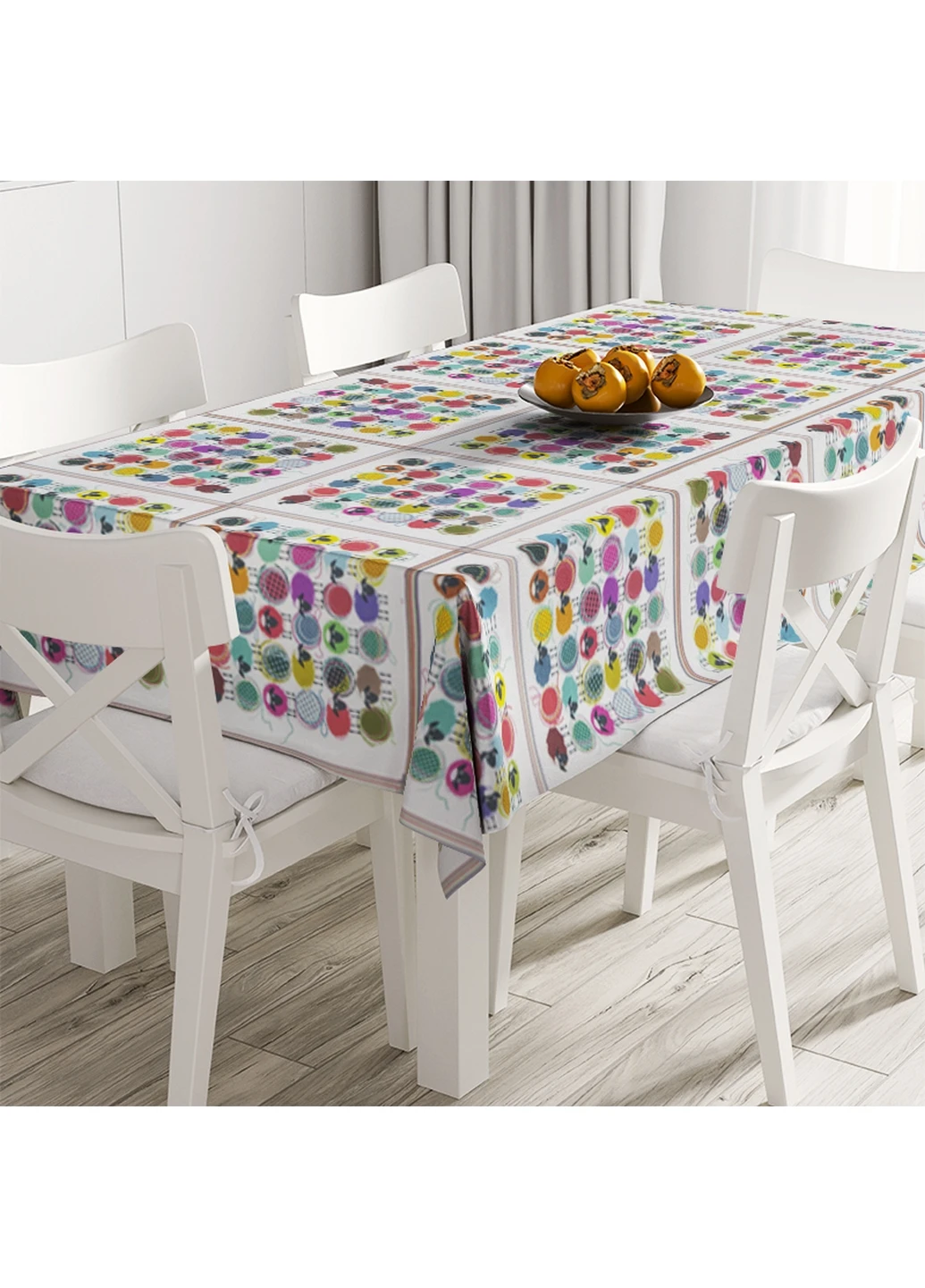 Скатертина з акриловим покриттям 140x220 см Time Textile (262084568)