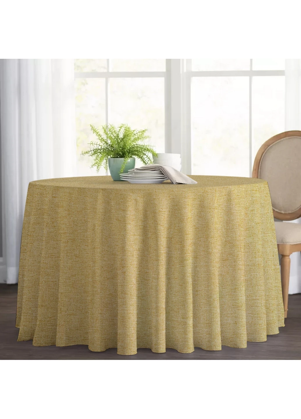 Скатертина Ø250 см Time Textile (262084698)