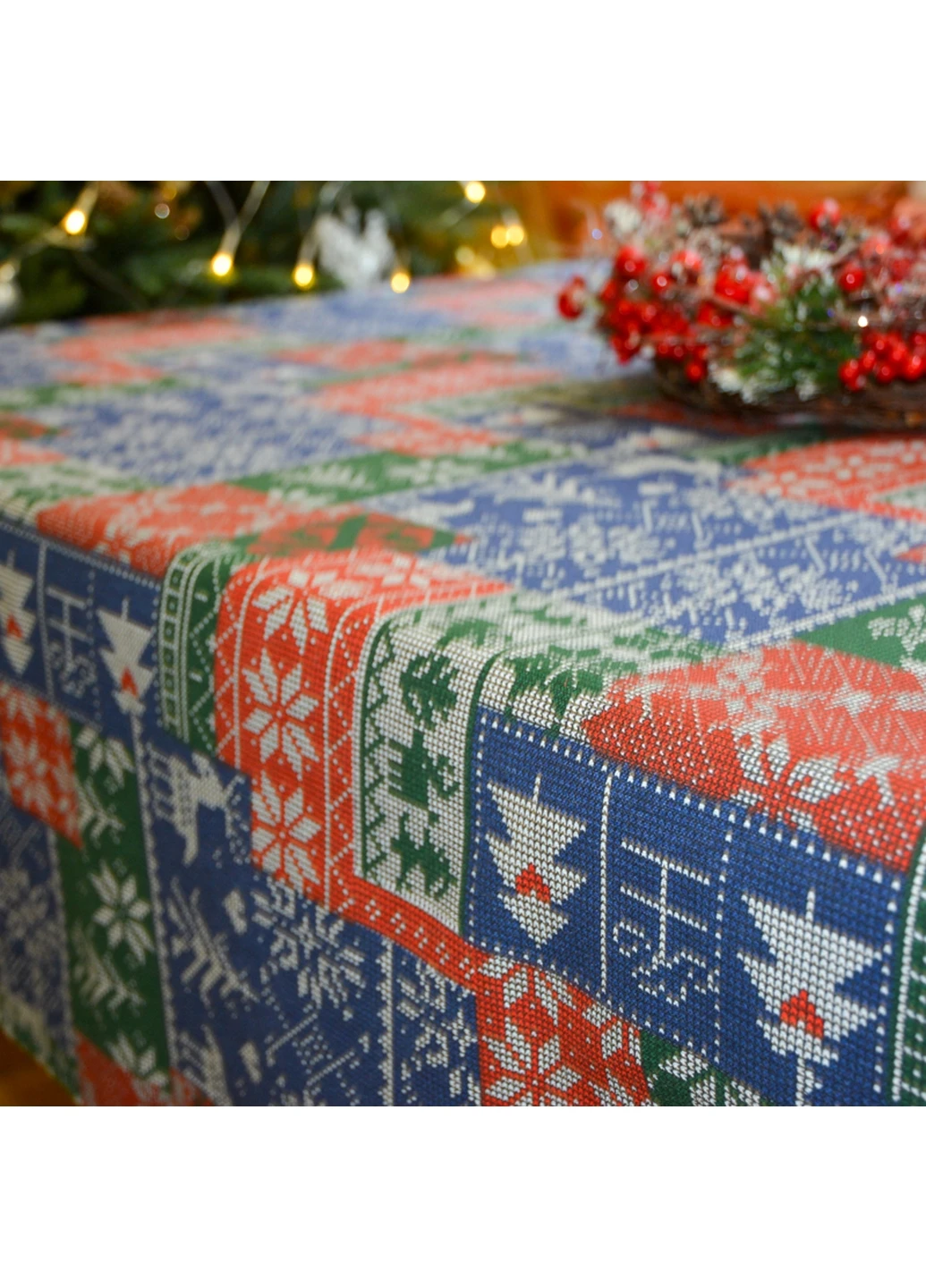 Скатертина вологовідштовхувальна 100x140 см Time Textile (262084235)