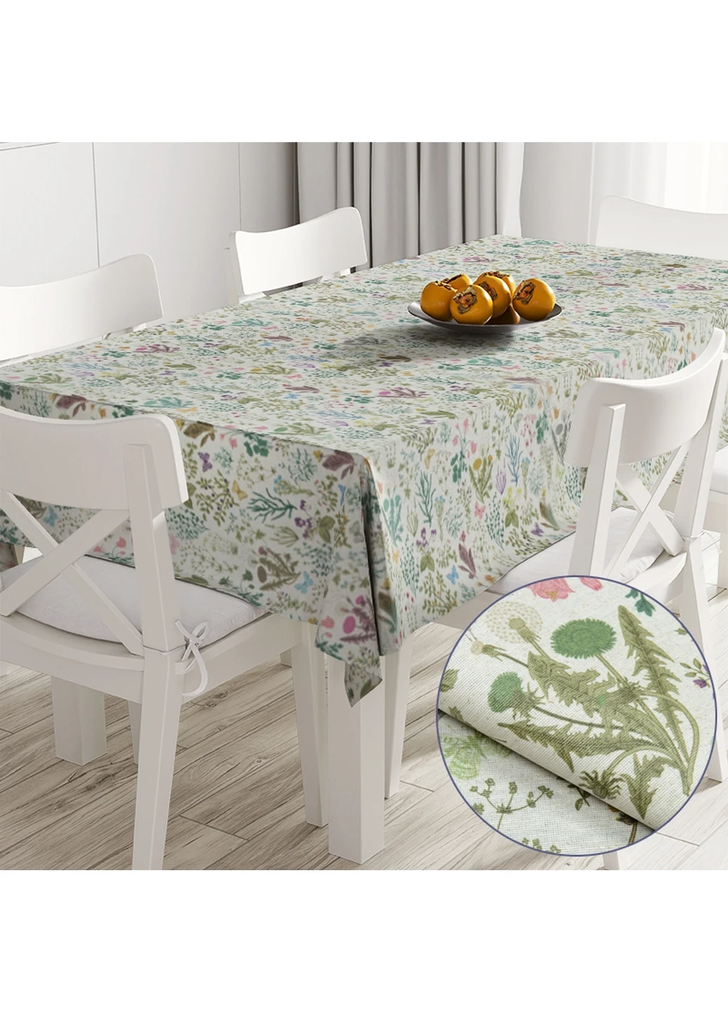 Скатертина вологовідштовхувальна 140x180 см Time Textile (262083529)