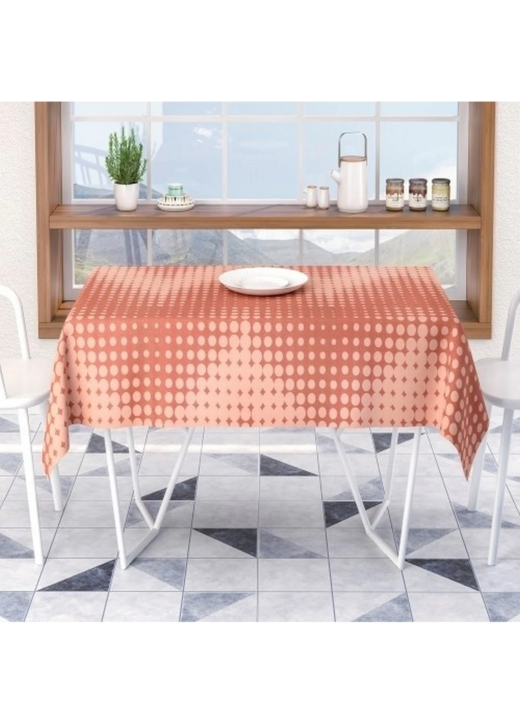 Скатертина вологовідштовхувальна 100x140 см Time Textile (262083993)