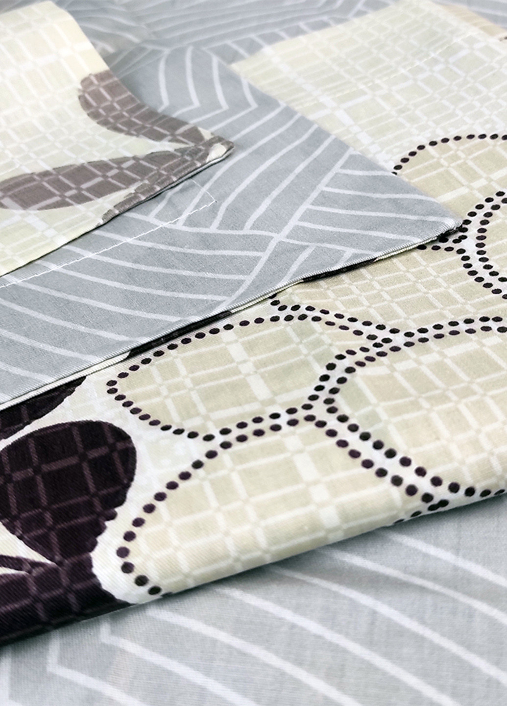 Комплект постільної білизни Полуторний Сатин TL2302 Love You (262084911)