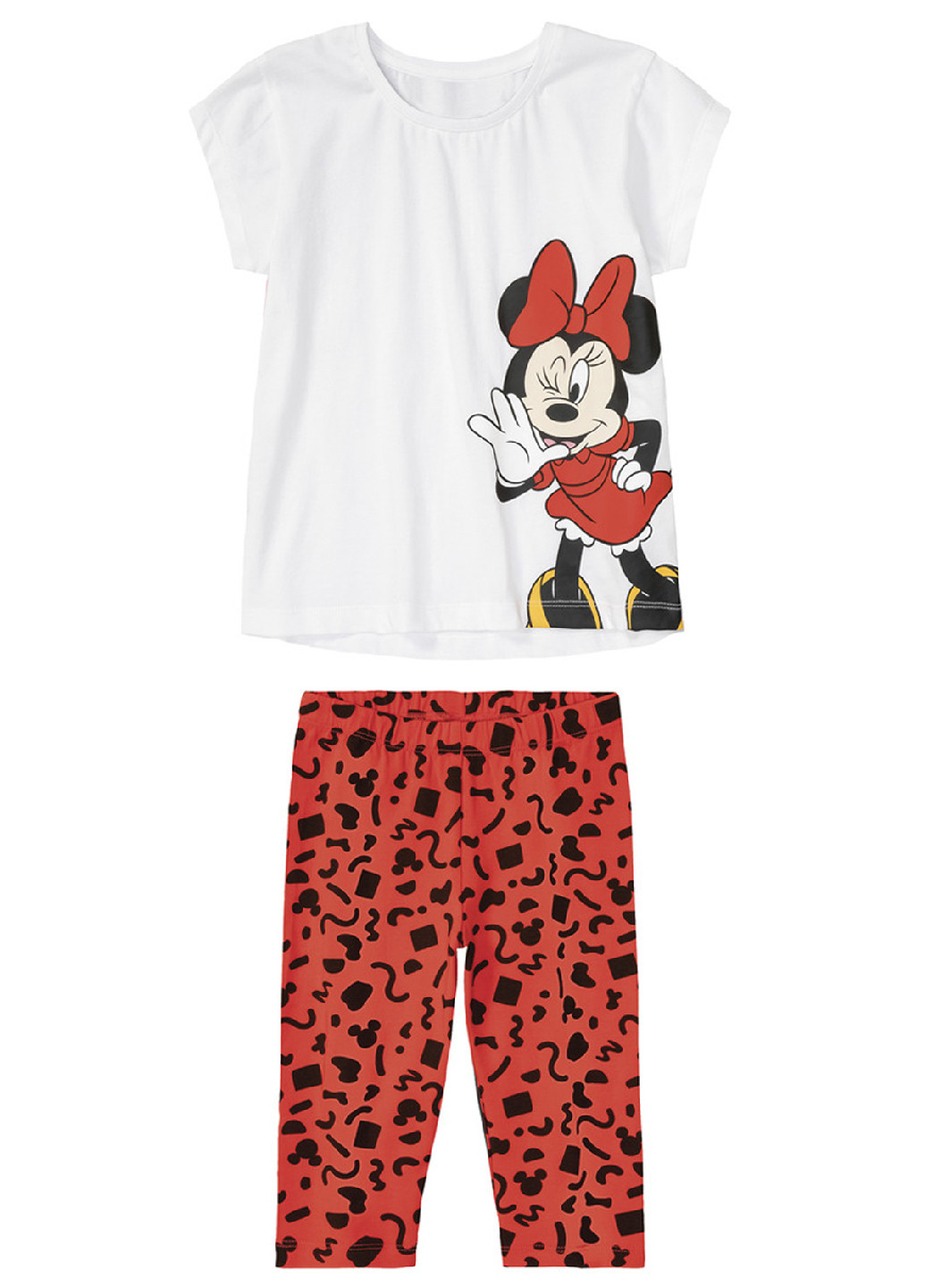 Комбінований літній костюм (футболка, капрі) Disney