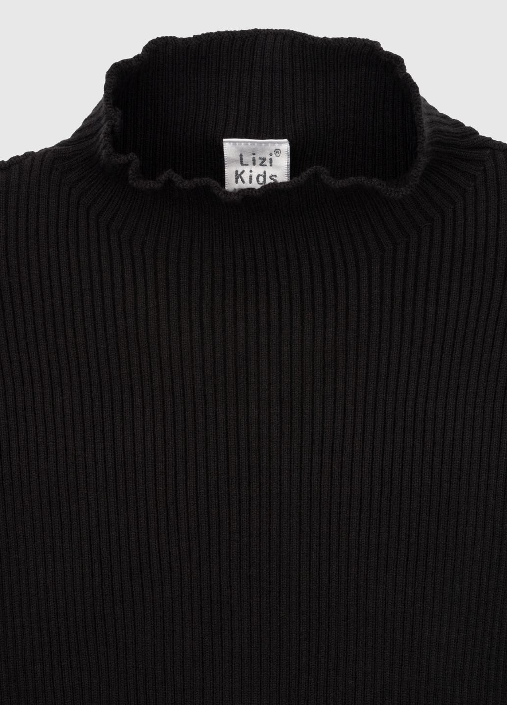 Черный демисезонный свитер Lizi