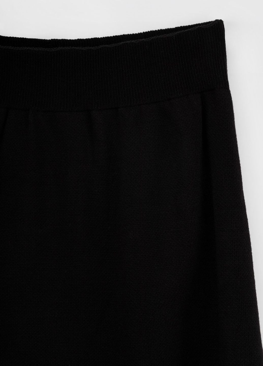 Черная повседневный однотонная юбка Park Karon