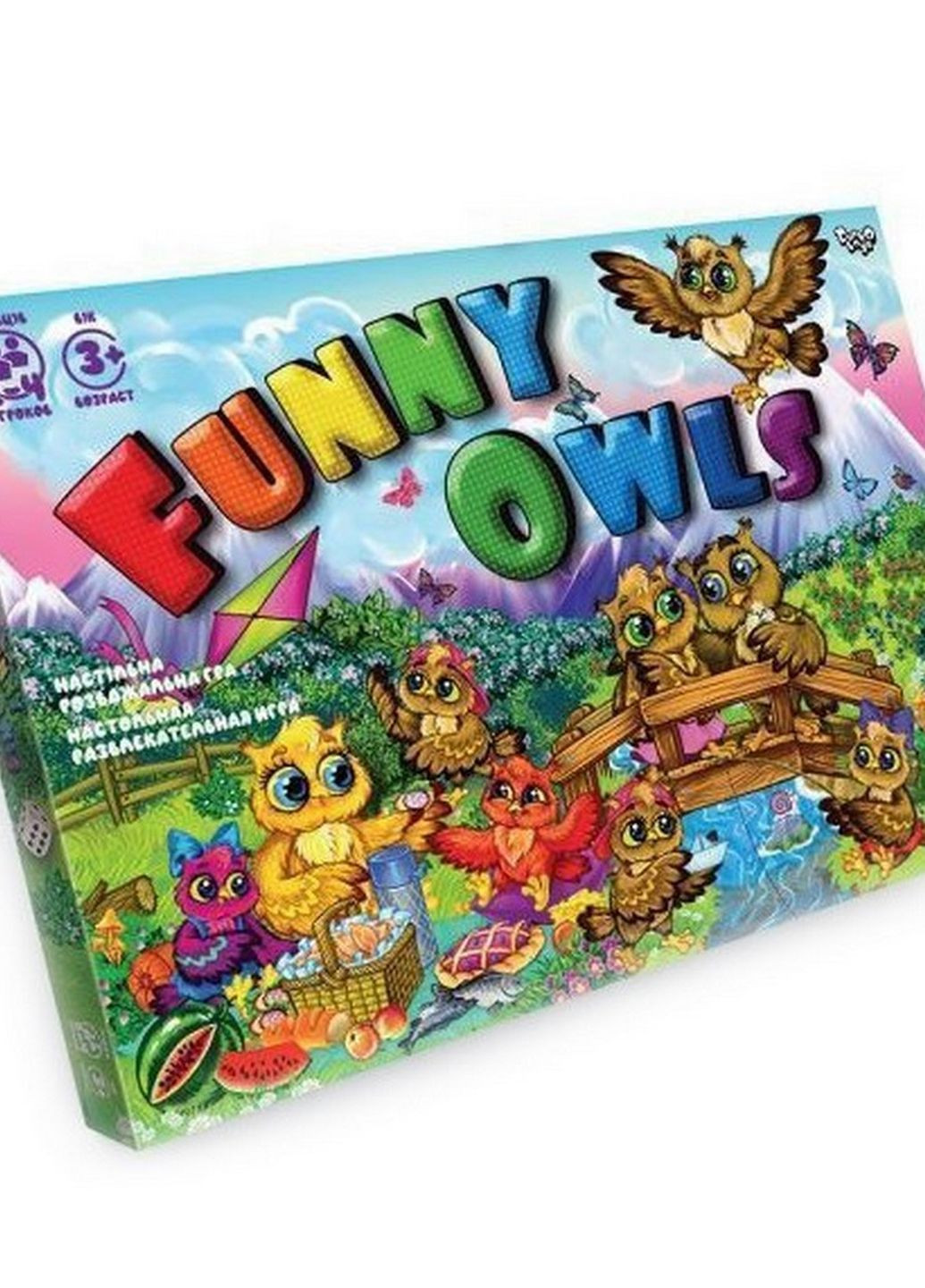 Настольная игра "Funny Owls" DTG98 Danko Toys (262085398)