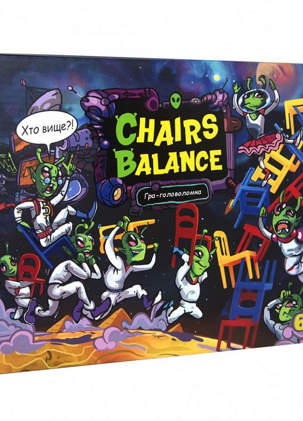 Настольная игра "Chairs Balance" 30408 укр. Strateg (262085363)